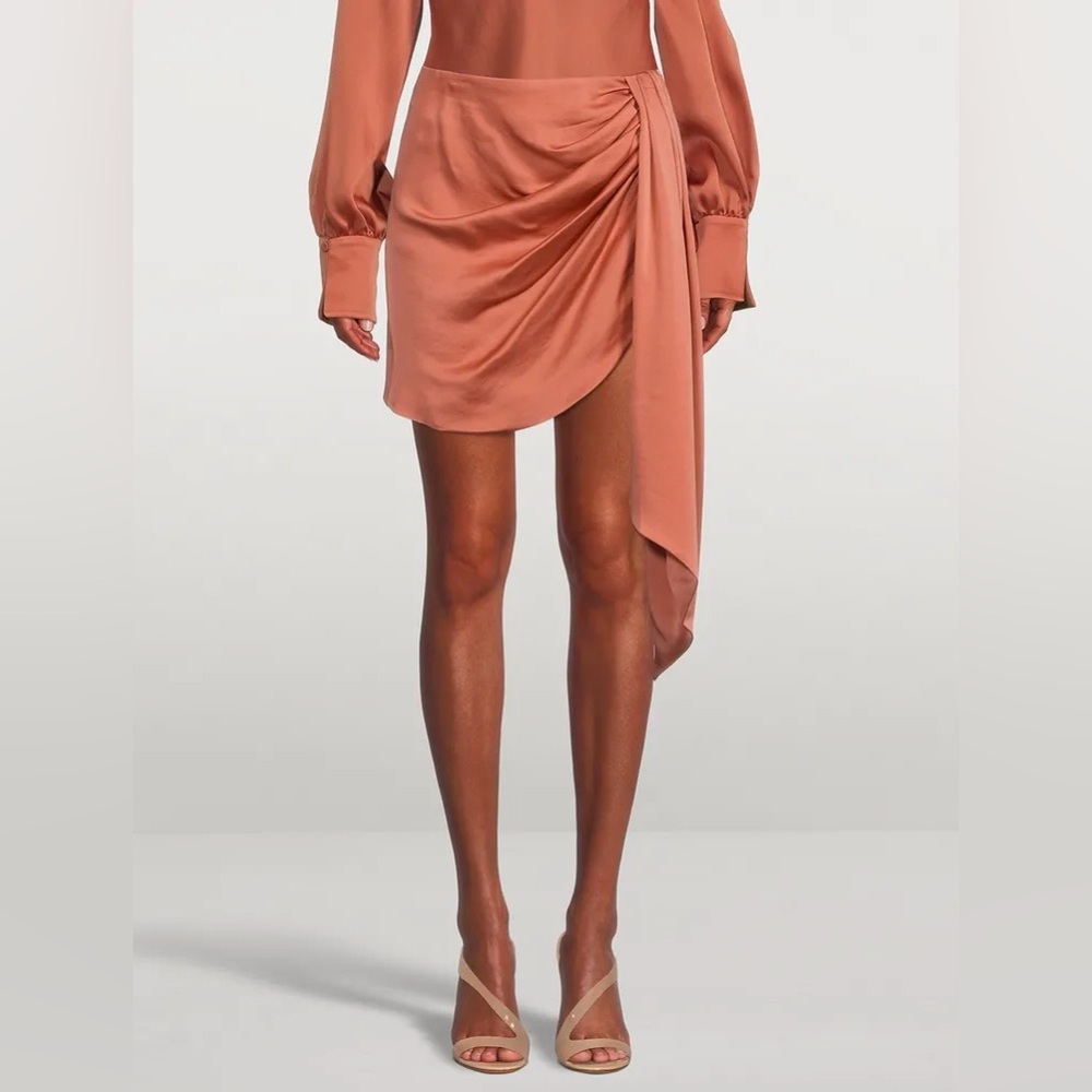 SIMKHAI
Mae Draped Satin Mini Skirt
From Holt Renfrew